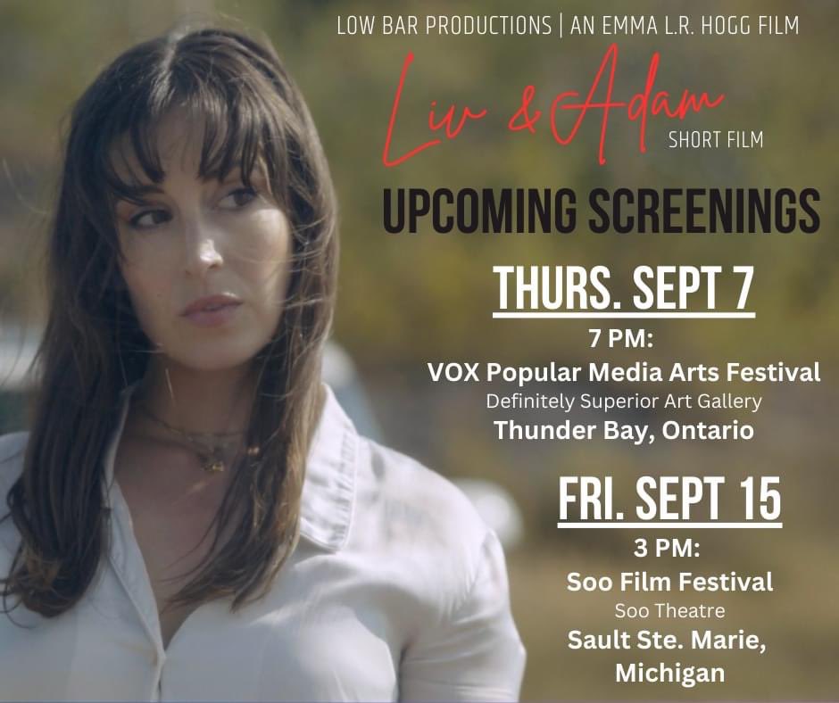 EmmaLRHogg's tweet photo. September screenings! Always incredibly honoured to have this story shared on a big screen. https://t.co/p53UlU0sSw
