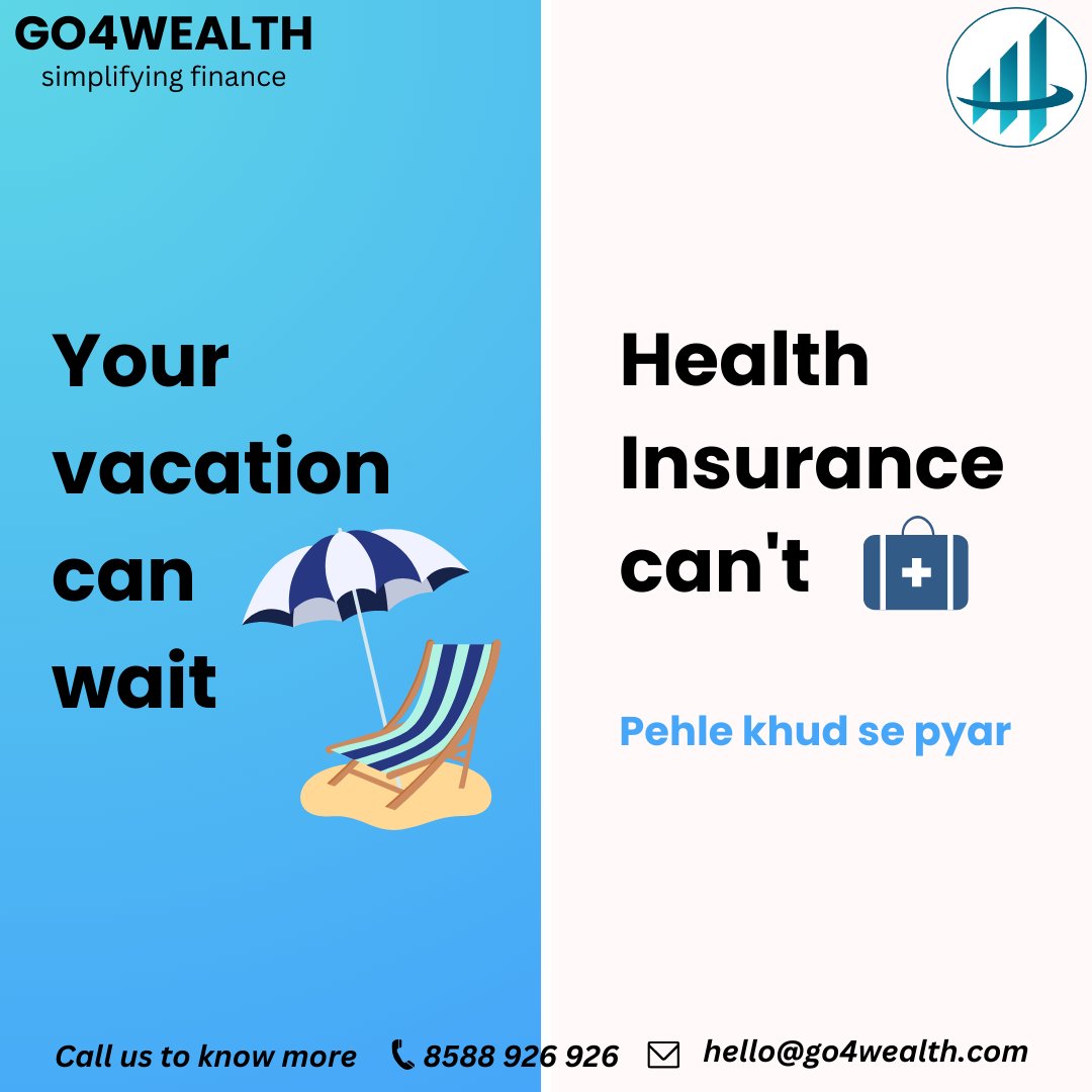 go4wealthindia's tweet photo. Because health is wealth, so #health plan should be your #first #wealth #plan

Call us to know more @ 8588 926 926 | hello@go4wealth.com

#go4wealth4u #go4wealthcares #go4wealthindia #go4wealth #go4wealthplans #protectionplanning #insurance #health #healthinsurance #lifeinsurance https://t.co/MY5hhcsd52
