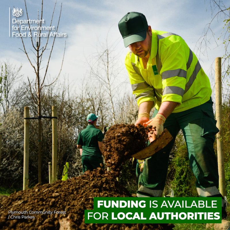 DefraGovUK's tweet photo. We have now opened our Coronation Living Heritage Fund to celebrate the Coronation of Charles III 🌲

The fund will support urban and rural tree planting to develop our next generation of heritage trees in local communities.
 
Read more: https://t.co/On687XWV5C