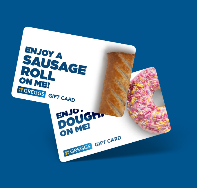 Did you know that Greggs do gift cards!? That's right, you can gift a steakbake without it going all cold in your pocket. Genius!