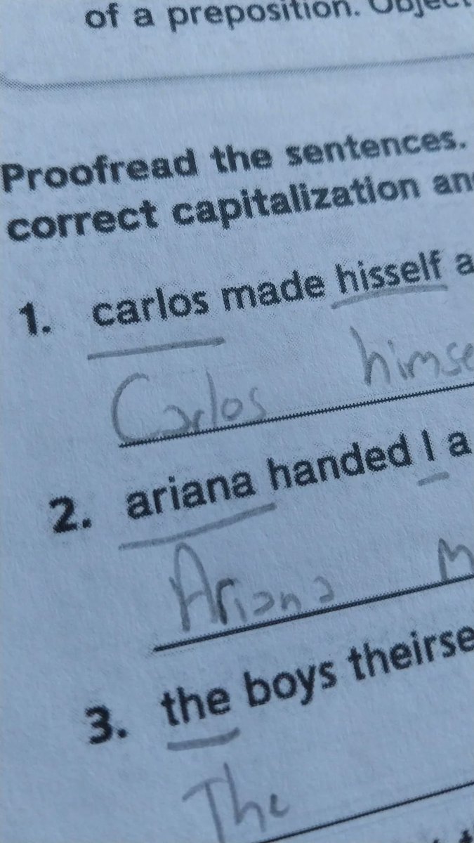 Solving some practice book pages to prepare for this school year and then I found this. Ariana what are you doing here girl?😬🤣