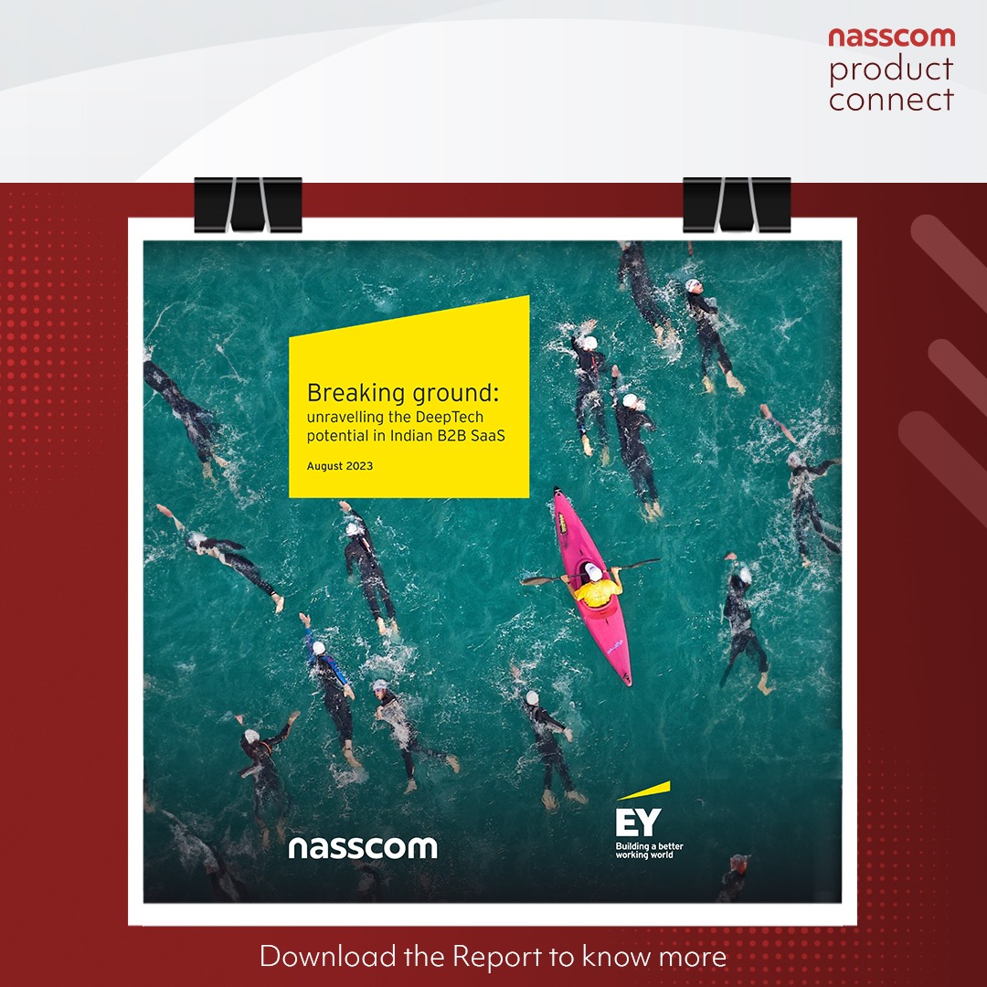 nasscomdeeptech's tweet image. Presenting our latest report “Breaking Ground: Unravelling the #DeepTech Potential in Indian B2B SaaS”. This report delves into India&apos;s burgeoning B2B #SaaS landscape, focusing specifically on the integration of #deeptechnologies.  
Click here to download: bit.ly/3sm4l7E