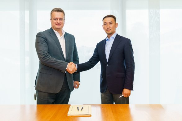 fuadshahbazov's tweet photo. #Azertelecom 🇦🇿 and #KazakhTelecom 🇰🇿 agreed to establish a new joint venture to coordinate the construction of the #TransCaspian Fiber Optic Cable project (380 km length) within the #DigitalSilkWay project. https://t.co/kbWQLJV90C