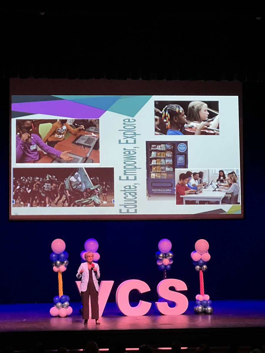 AhinesAmber's tweet image. Opening message from our FEARLESS LEADER Dr. Bennett! Educate|Empower|Explore #experiencevcs