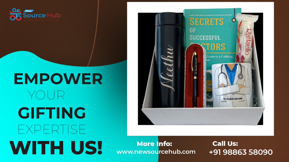 Elevate Your Gifting Mastery with New Source Hub. Discover Unique and Personalized Gifts for Every Occasion. 🎁✨
#CorporateGifting #personalizedgifts
#EmployeeGifting #PromotionalGifts #MerchandiseSolutions #GiftIdeas
#CustomGifting #corporate
#PromotionalSolutions #GiftHampers