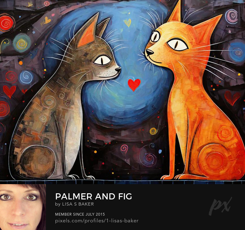 Palmer and Fig, a bit of goofy fun for Tuesday ~~ 1-lisas-baker.pixels.com/featured/palme…

#cat #cats #catlovers #painting #art #artwork #createart #buyintoart #theartdistrict #artgallery #ayearforart