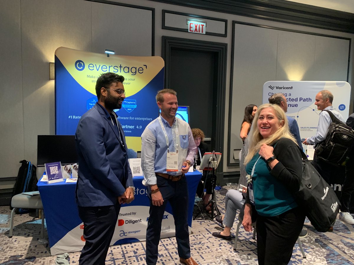 Day 1 at @WorldatWork #SalesComp23 was an absolute blast! 💥

We had an incredible time connecting with sales comp professionals from all across the globe. 

Visitors at our booth got their very own personalized caricatures too! 🎉

Can't wait for the Day 2 action to begin!🌟