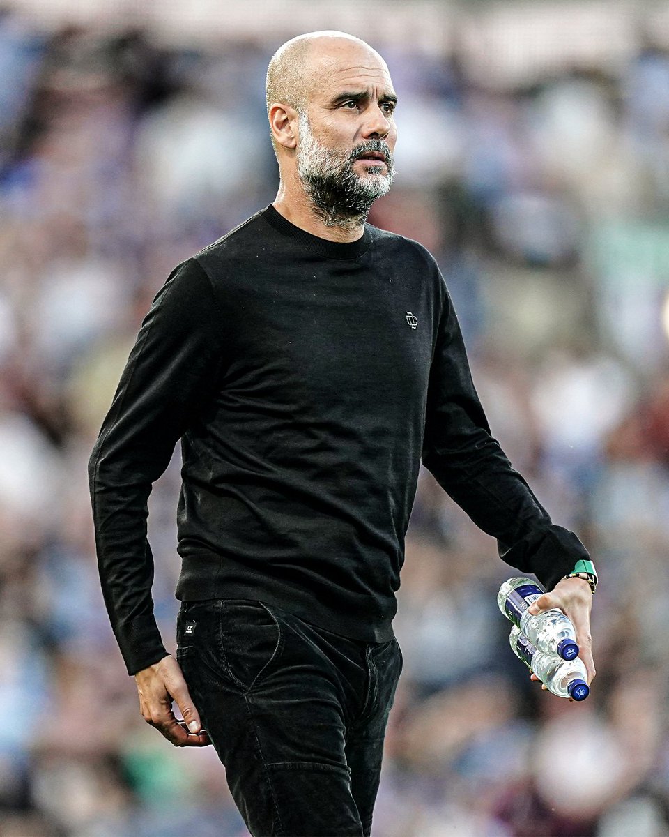 ESPNUK's tweet photo. Man City have announced that Pep Guardiola has undergone "emergency surgery" on a back problem and will miss their games until after the September international break. https://t.co/TFnJE6DqWm