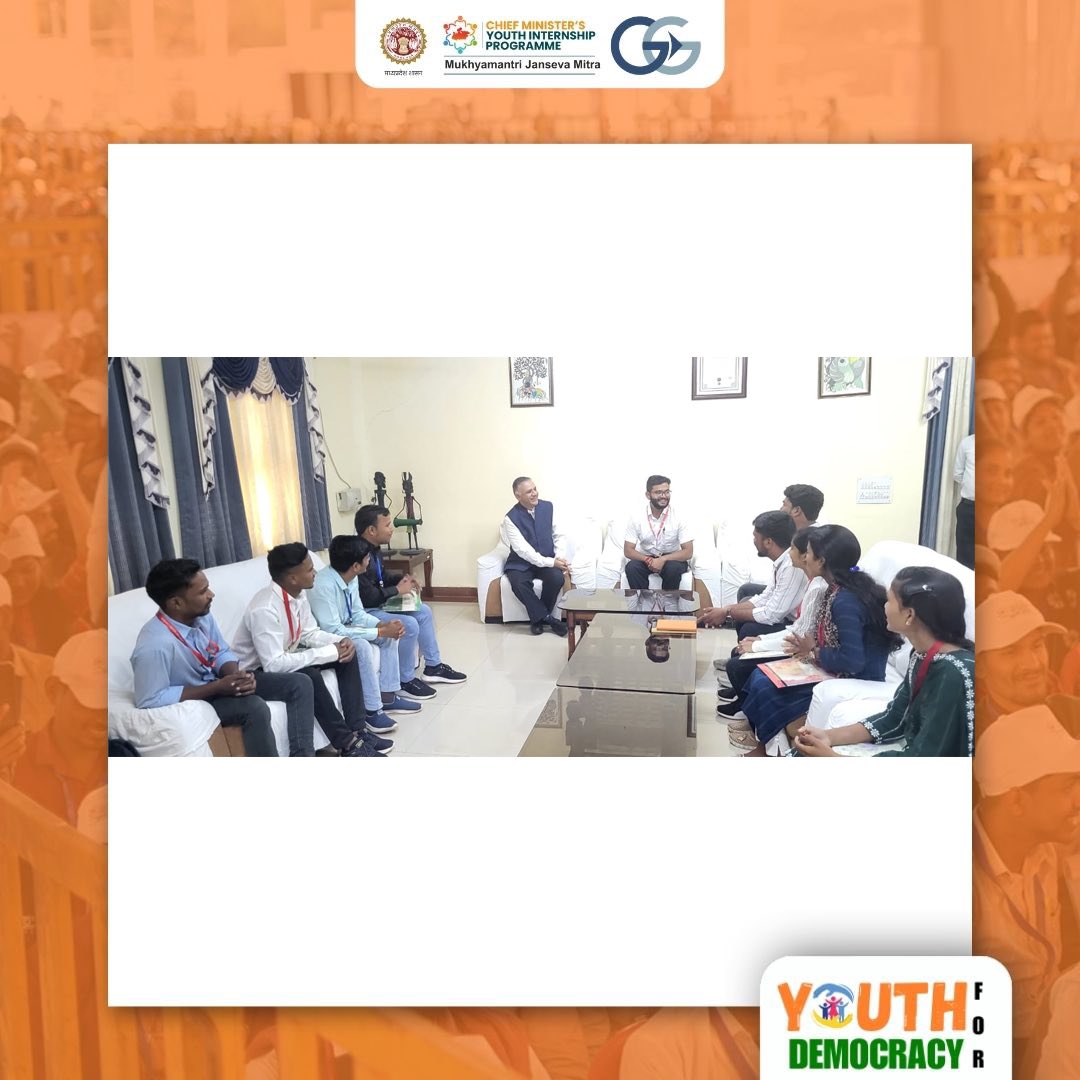 AIGGPA के उपाध्यक्ष प्रो. सचिन चतुर्वेदी जी ने अमरकंटक, ज़िला अनूपपुर में कार्यरत जनसेवा मित्रों से भेंट की। इस दौरान उन्होंने विभिन्न योजनाओं के क्रियान्वयन एवं ज़मीनी स्तर पर आ रही चुनौतियों से निपटने के टिप्स भी दिए।

#cmyip #cmyipbatch2 #MadhyaPradesh