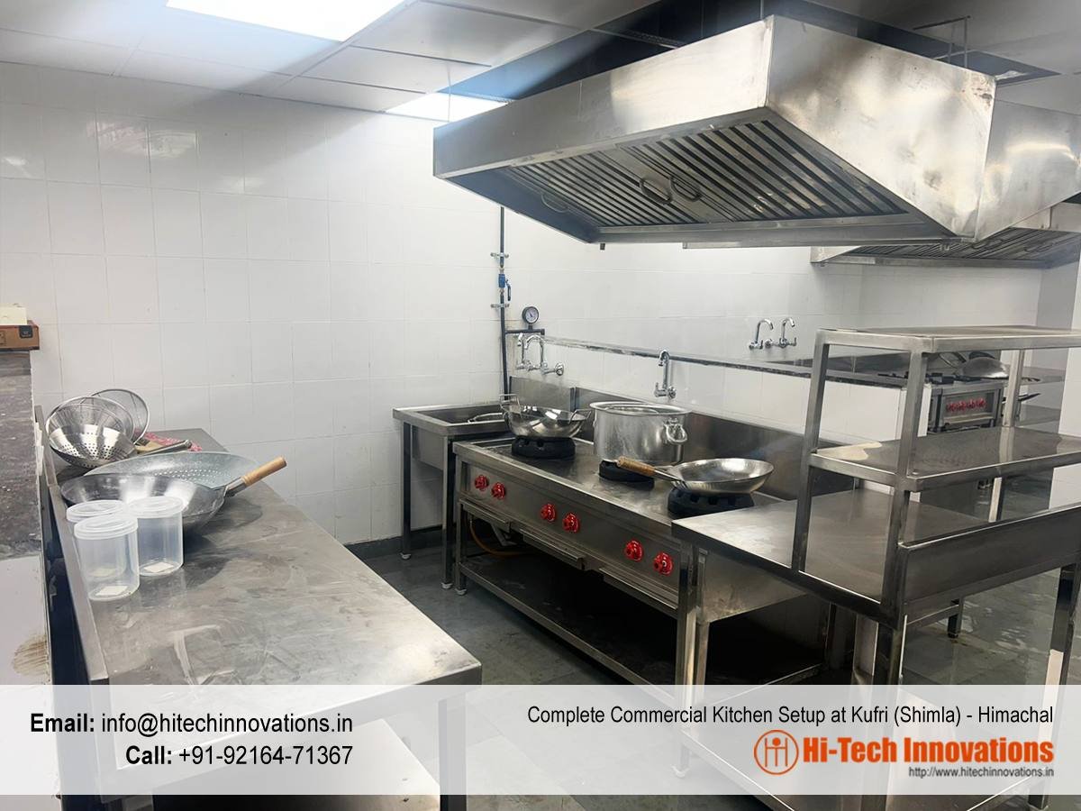 HitechMohali's tweet photo. DISCOVER CULINARY EXCELLENCE AT KUFRI HOLIDAY RESORT: STATE-OF-THE-ART COMMERCIAL KITCHEN ( ORDER 9216471367 ) 
Here we show you our latest manufacturing of a complete commercial kitchen. 

https://t.co/UwOhZrfTS7 

#commercialkitchen #cloudkitchen #kitchen #KITCHENEQUIPMENT https://t.co/kp1Ji7cBeV