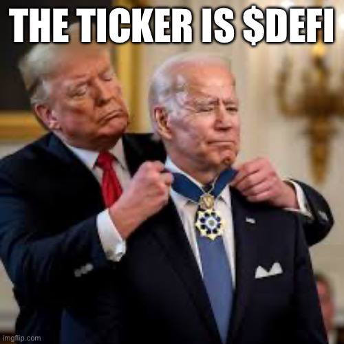 DeFi - HarryTRUMPpotterVSlordBIDENvoldemortINU tweet media