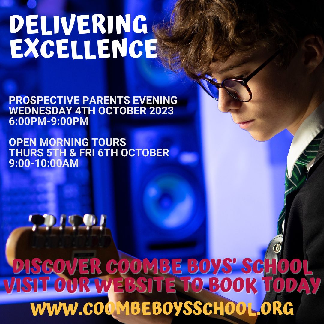 Coombe Boys' School tweet media