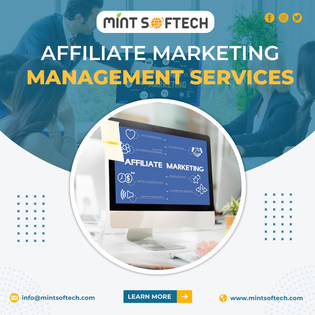 MintSoftech's tweet photo. Maximize your earnings with our expert Affiliate Marketing Management Services. Let us optimize, track, and boost your affiliate ROI. Contact us today at 9988888342 for best marketing services.
Source PAGE: https://t.co/ZHr00VRdpz
.#AffiliateMarketing #ROIBoost #Mintsoftech https://t.co/VXM0I5fkxZ