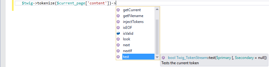 php4vs's tweet image. Check out Code Completion in PHP Tools - the smart PHP editor with IntelliSense! 🤓 Get the most out of your coding with this awesome feature. 🔥 Learn more: docs.devsense.com/en/vs/editor/c… 💻 #PHPTools #CodeCompletion