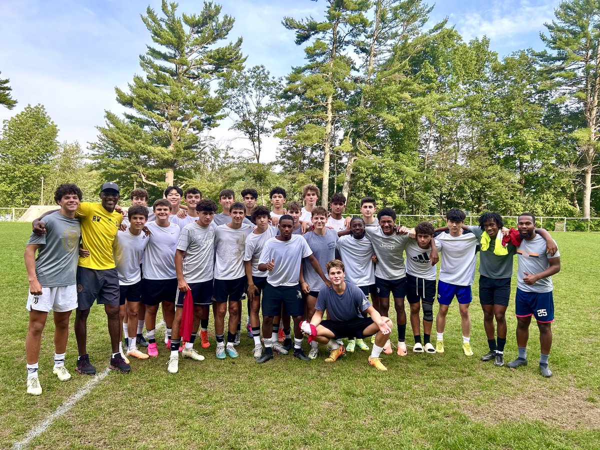 SuffieldAcademy's tweet photo. Boys soccer is in Maine getting a kick-start on the season.
SA is excited to welcome all preseason varsity candidates to campus in two weeks. Go Tigers π
!
#suffieldforlife #KASA #essequamvideri #preseasonβ½οΈ https://t.co/wNHSCJEcU7
