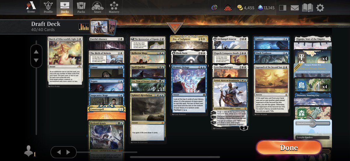 MTG rose-emoji tweet media