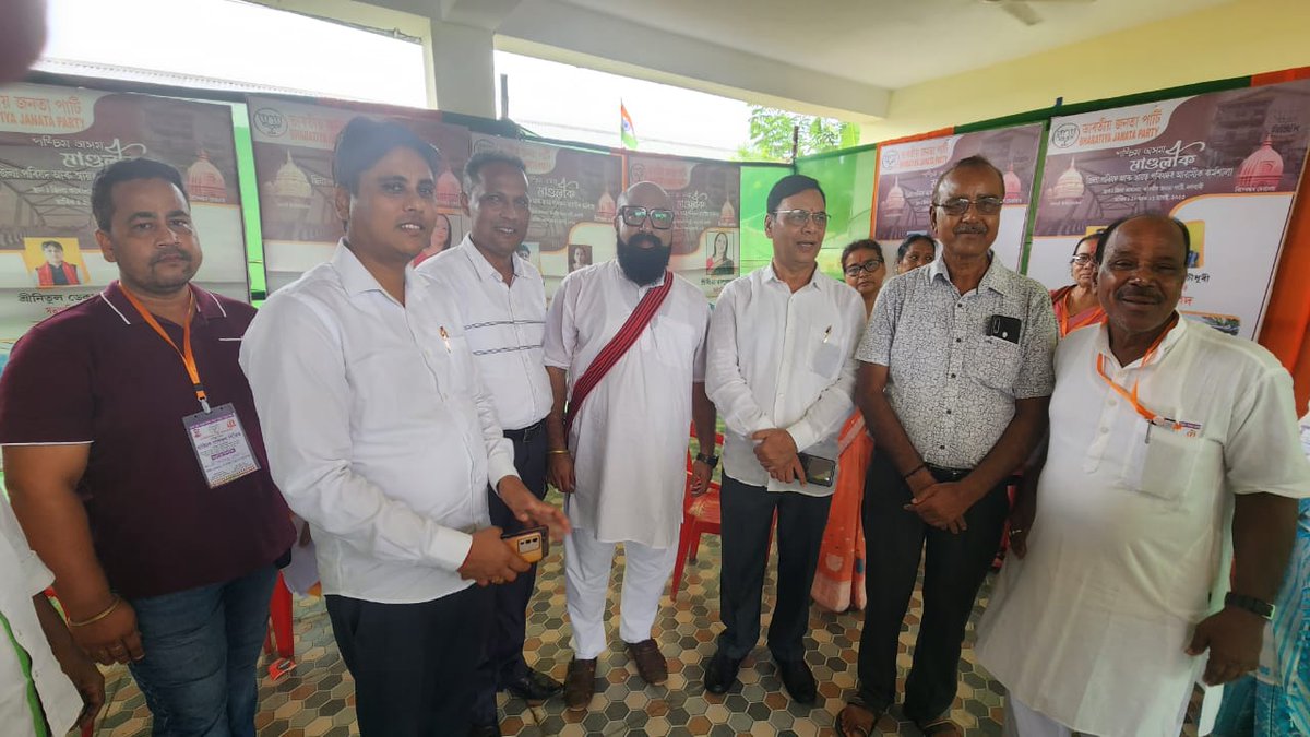 ThakuriaPradip's tweet photo. Visited newly formed (after delimitation )Barpeta parliamentary constituency and met the BJP karjyakarta. https://t.co/sWrITolQCL