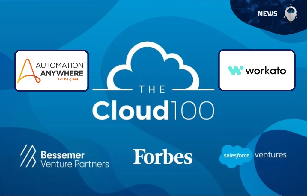 MasterRpa's tweet image. Automation Anywhere and @Workato have improved their positions in The Forbes Cloud 100, named to the list at No. 37 and 43, respectively. The vendors moved up the list this year. In 2022, Automation Anywhere was in 43rd place, Workato in 47th.
