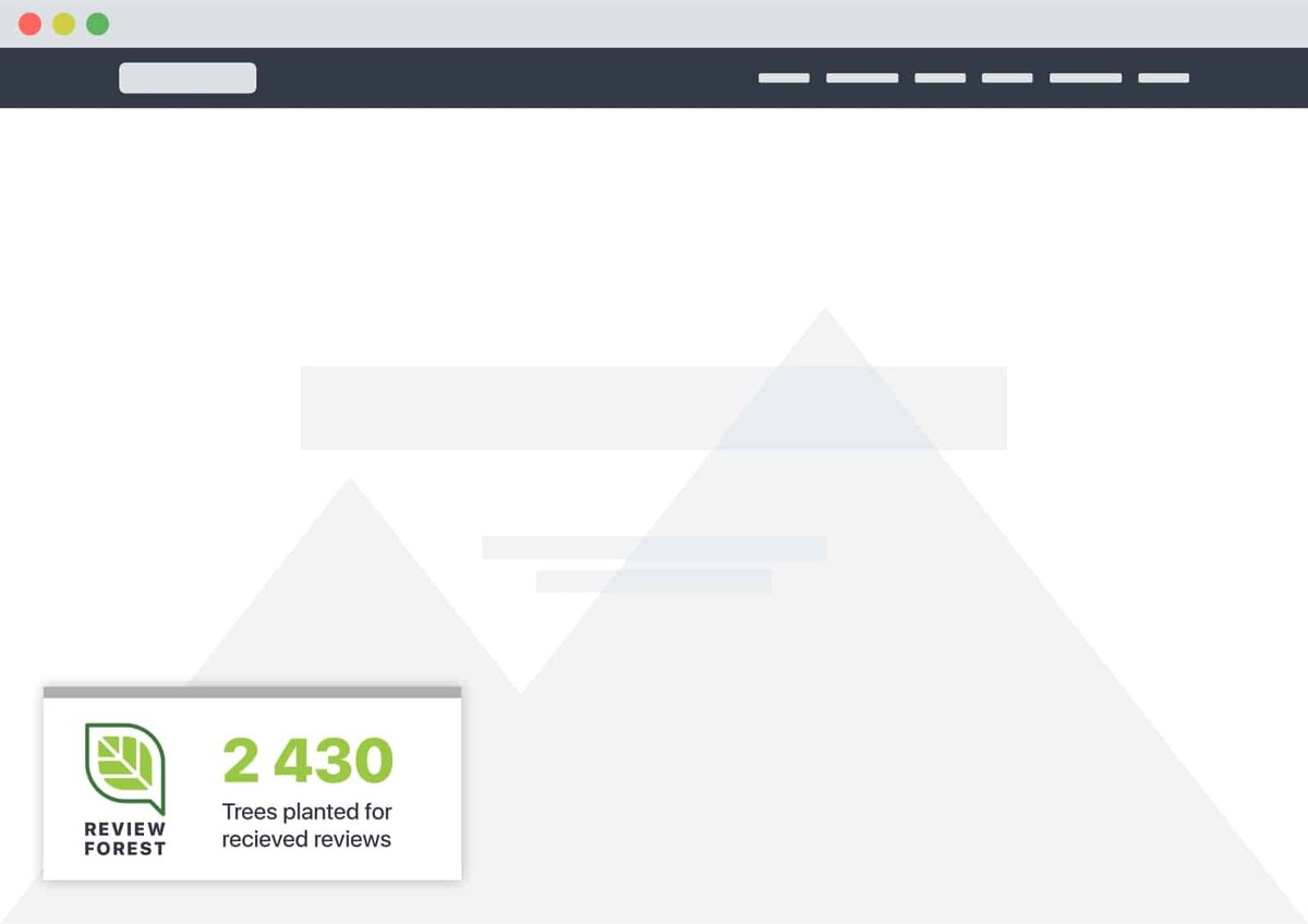 Showcase your commitment to a greener planet with the Tree Counter Widget ⭐️🌳

⁠This widget proudly displays your tree planting achievements to eco-conscious visitors exploring your site 🌐 

No tech wizardry necessary for easy integration 💻

#CustomerReviews #OnlineReviews