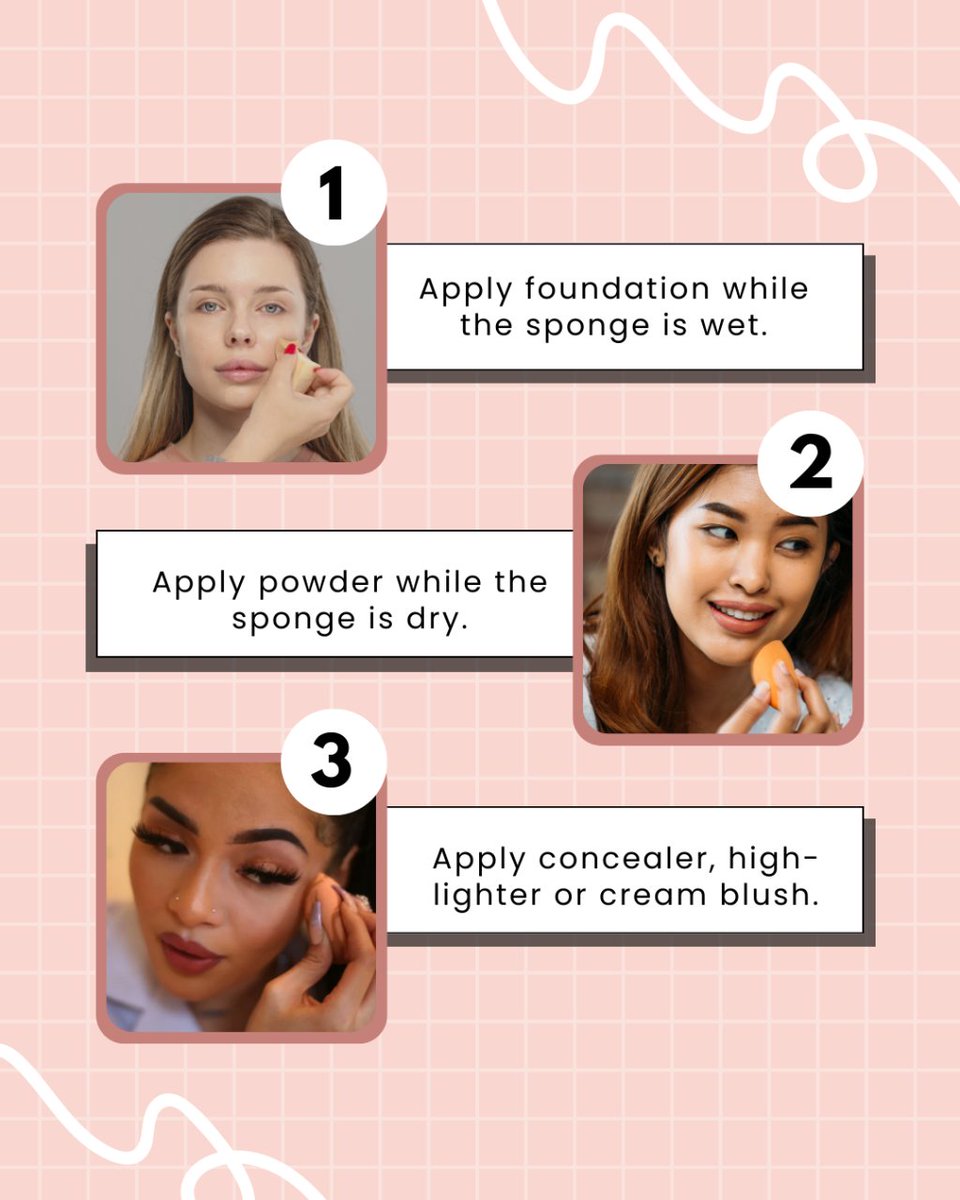 SKONEcosmetics's tweet image. Flawless foundation application when it's wet, perfect powder set when it's dry, and the ultimate blending prowess for concealer, highlighter, and cream blush.

Tap the link in our bio!

#blendingsponge #makeupsponge #makeupartist #makeuplover #crueltyfreemakeup #skonecosmetics