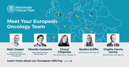 With an average of 11 years of experience supporting oncology development, our European team utilizes Worldwide’s global resources and local standards of care knowledge to optimize your trial design. Learn more about the team here: 

ow.ly/kruP50PAuIF