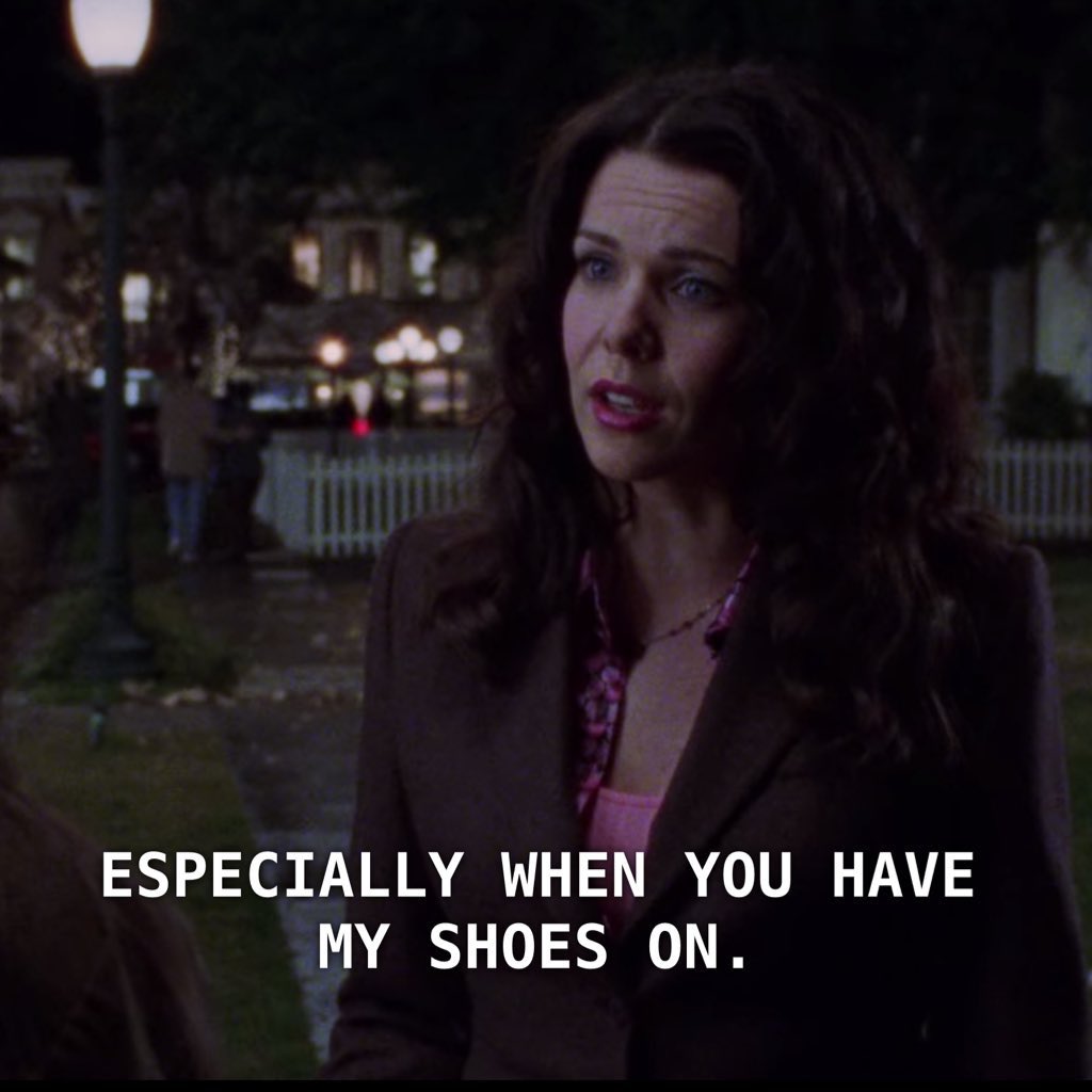 ladies &amp; gentlemen, lorelai gilmore 😂