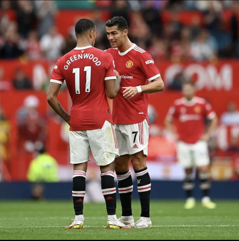 neyolee55's tweet photo. #Greenwood and #Ronaldo #CR7 will always be love by true #ManchesterUnited #ManUnited fans #Greenwoodln #epl #football #UEFA #PremiereLeague #DeclanRice https://t.co/E1EvkxCQgS