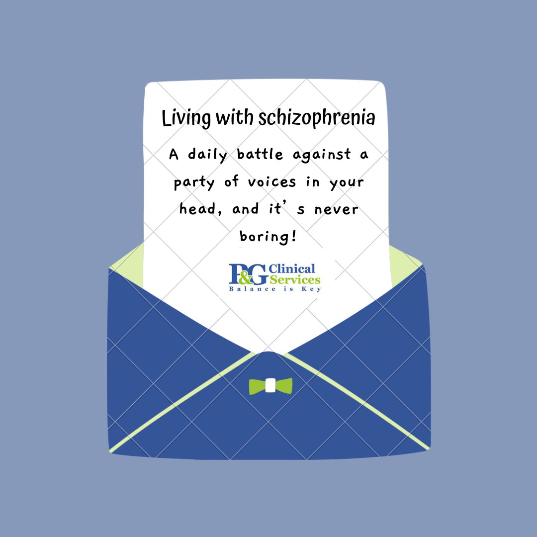 The truth is, is not fun. Without treatment, people with schizoaffective disorder may suffer for years, their lives filled with uncertainty, confusion, & daily struggles. Take the first step. We're here to help. #pgclinical  #schizoaffectivedisorder #dailystruggle