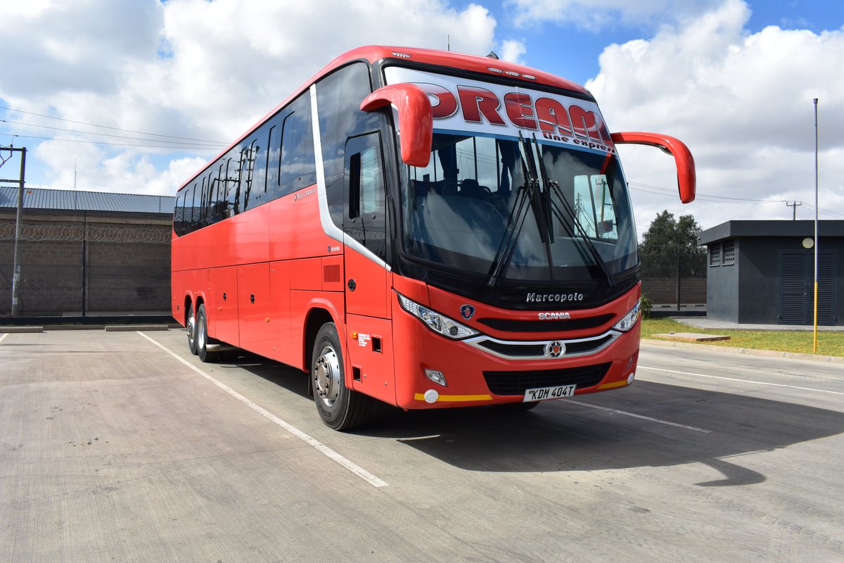 ScaniaEA's tweet photo. One of two beauties!

The #ScaniaMarcopolo buses are all about performance meeting luxury, and the team at Dreamline Express LTD want their passengers to experience this and much more as they travel onboard their buses.

Curious about the Scania Marcopolo Bus? Here is a quick tour of the bus: https://t.co/PPF3pLEi9t

#scaniabuses #scania #luxurytravel