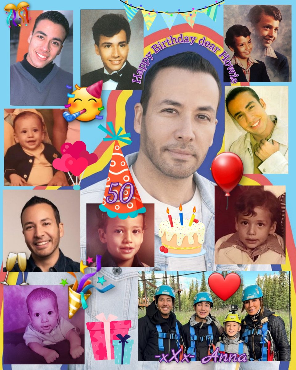BackstreetMagic's tweet image. Happy 50th Birthday dear Howie 🥳🎉🎈🎊🎁🎂🥂 hope you have a great day 🫶✌️😘