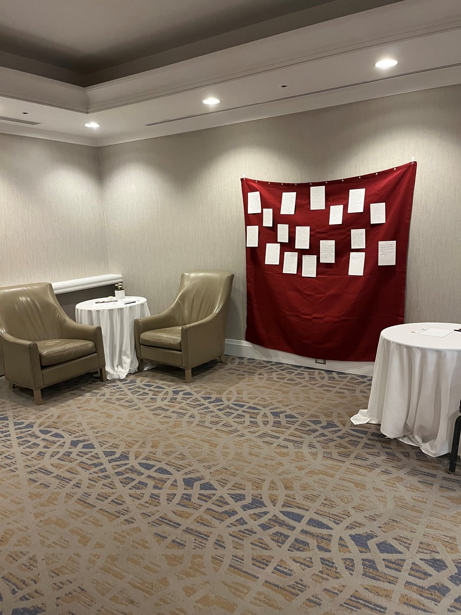 StElizFdn's tweet photo. Have you heard of our #ReflectionRoom? Developed by @SEHCResearch, this participatory art installation offers community-based grief support. Those sharing reflections are invited to #PauseReflectShare and take a quiet moment. Learn more at: https://t.co/gONvIl5U7J https://t.co/Z91IXmdmpi