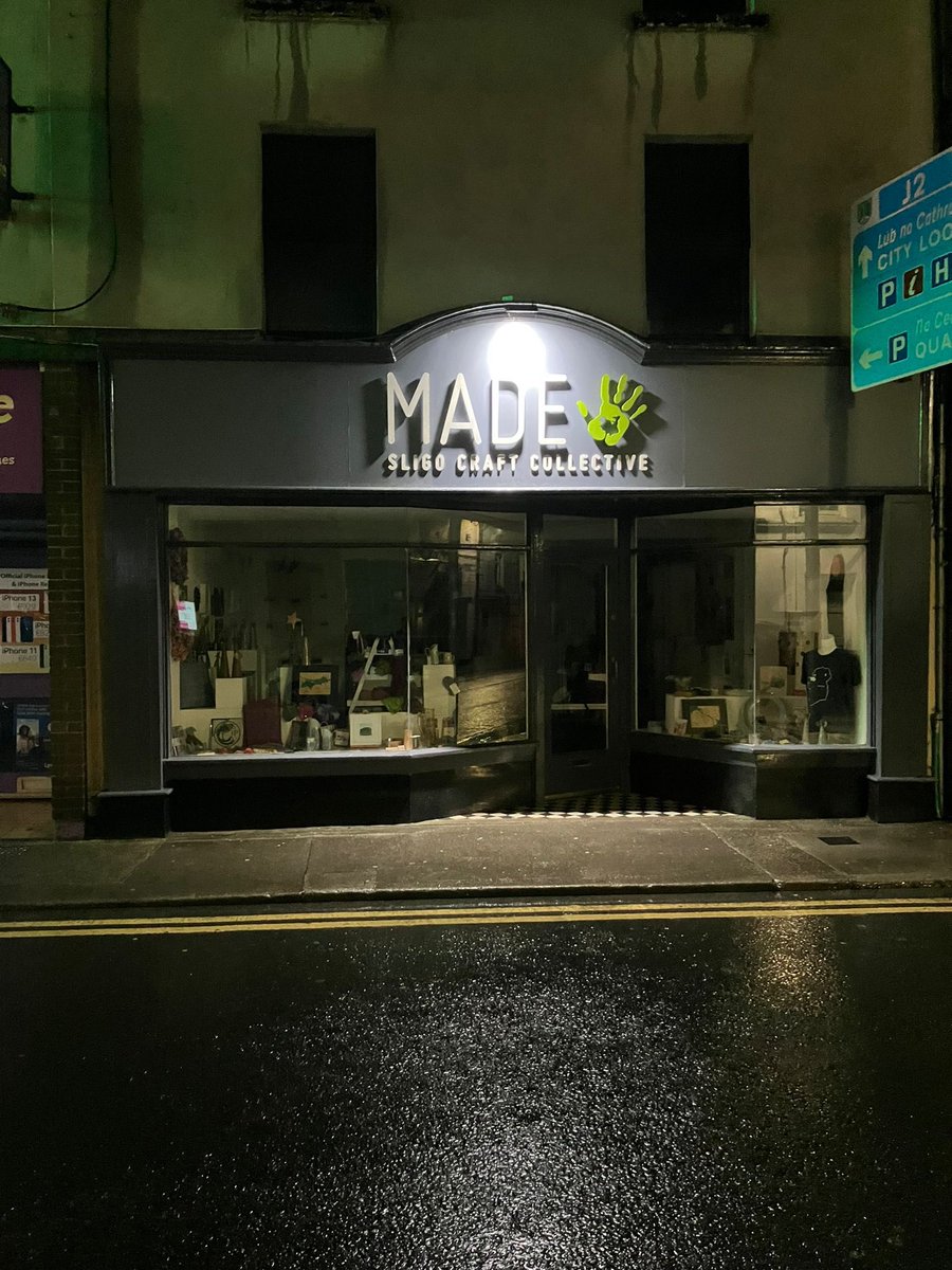 madeinsligoshop's tweet photo. Thanks to everyone that visited the new shop in this our first week.

It’s been slightly overwhelming. 

We will be announcing an official opening soon and hope lots of you can join us for drinks and the craic https://t.co/LrhUpqGKzc