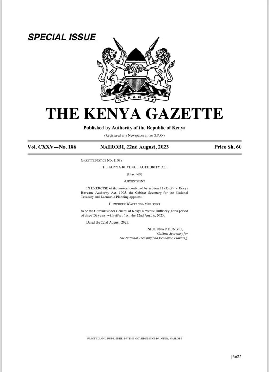 Congratulations Bw. CG!
<a href="/KRACare/">KRA Care</a> 
<a href="/KRACorporate/">Kenya Revenue Authority</a>