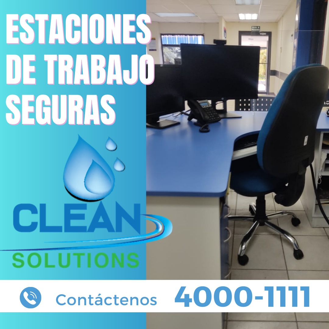 GrupoSolutions's tweet image. CLEAN SOLUTIONS garantiza a sus clientes estaciones de trabajo seguras, gracias a su producto desinfectante de fórmula exclusiva grado nivel hospitalario.
Contáctenos al 📞 4000-1111 o al WhatsApp 📥 8302-2322
#cleansolutions #limpieza  #somospartedesuéxito