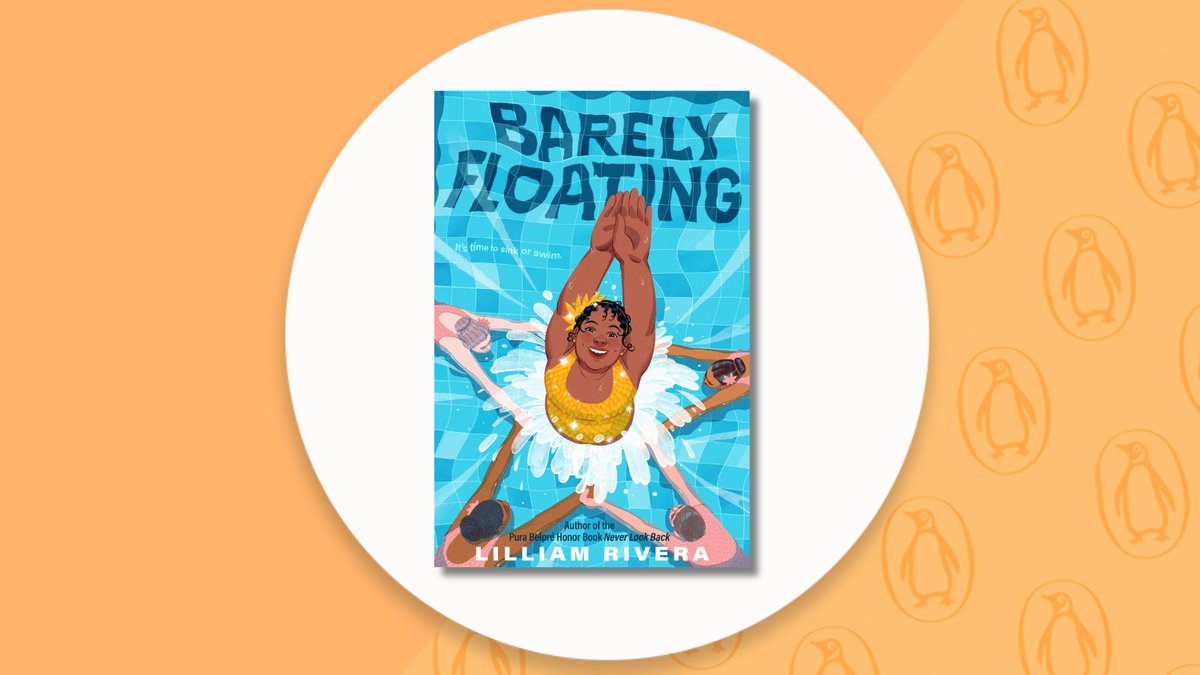 Happy #BookBirthday to BARELY FLOATING by @Lilliamr A dazzling story full of heart about how one twelve-year-old channels her rage into synchronized swimming dreams from The Education of Margot Sanchez author Lilliam Rivera. Ages 8-12. ➡️bit.ly/47AgzK1