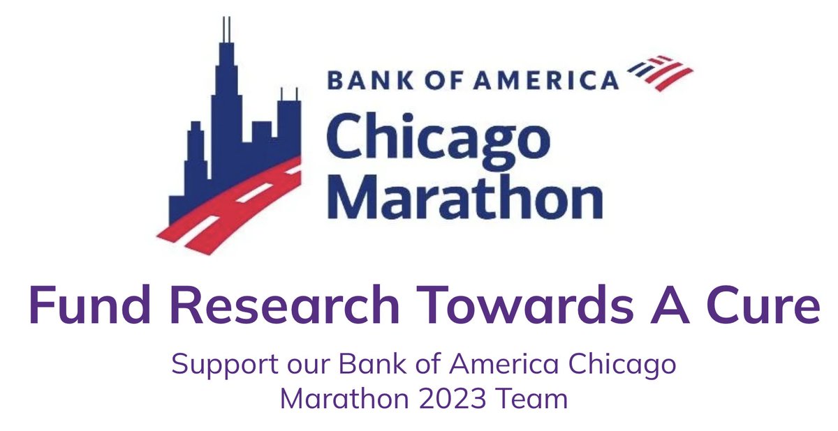 My #Amazing wife @APRN_ningMama is running the @BankofAmerica @ChiMarathon on team @Run4Purple to support #PancreasCancer #Care & #Research 💜 bit.ly/45ikB8l 💜 #PancSM #Proud