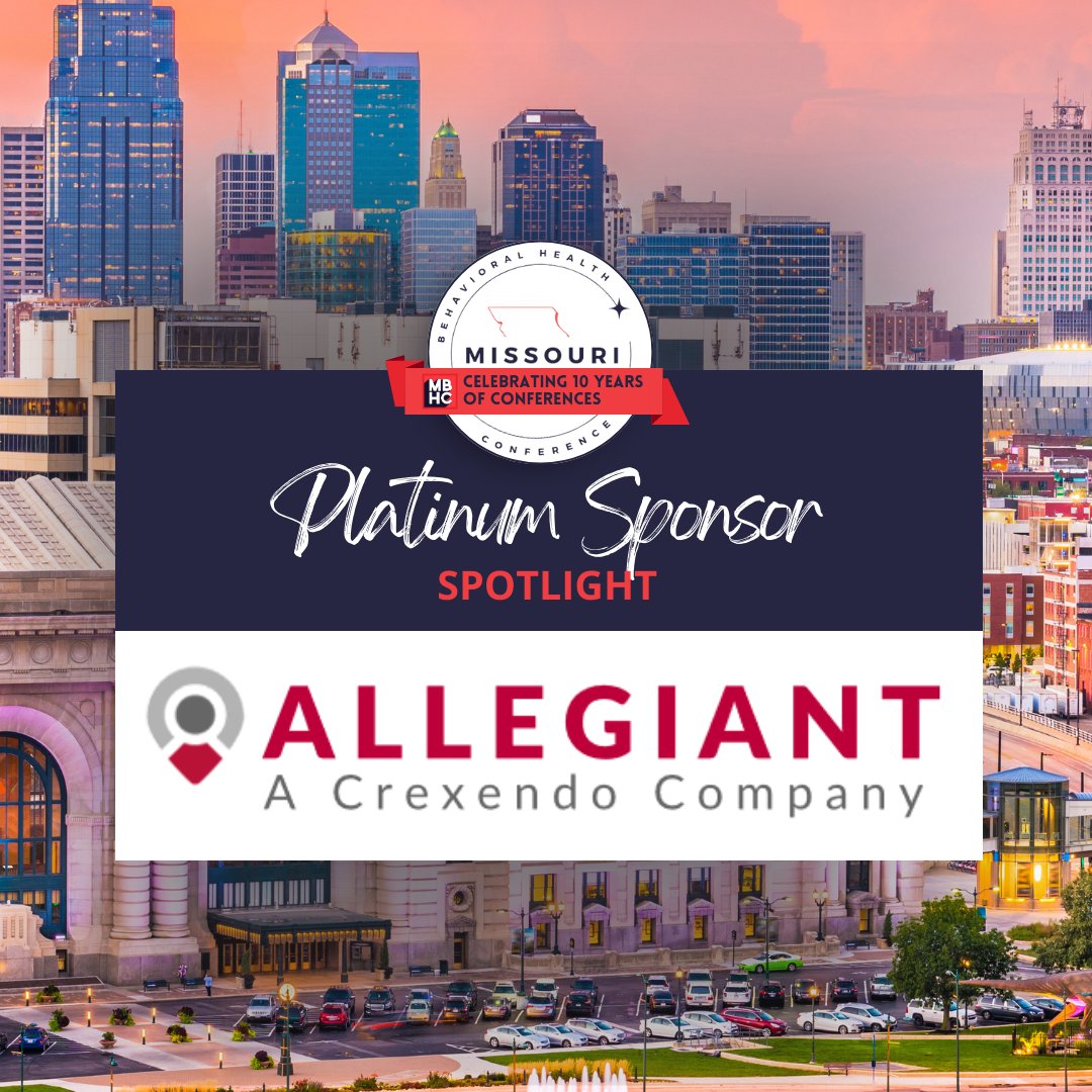 MissouriBHC's tweet photo. @AllegiantTech, an award-winning nationwide Full-Service IT and Business Communications service and support firm based in the Kansas City metro area, and a Platinum Sponsor of this year’s Missouri Behavioral Health Conference.  https://t.co/WKTs5Xlqrp #mbhcon https://t.co/KUKeS4lfQD