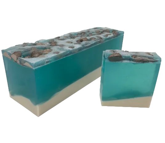 Coconut sea is one of our best selling artisan soaps.