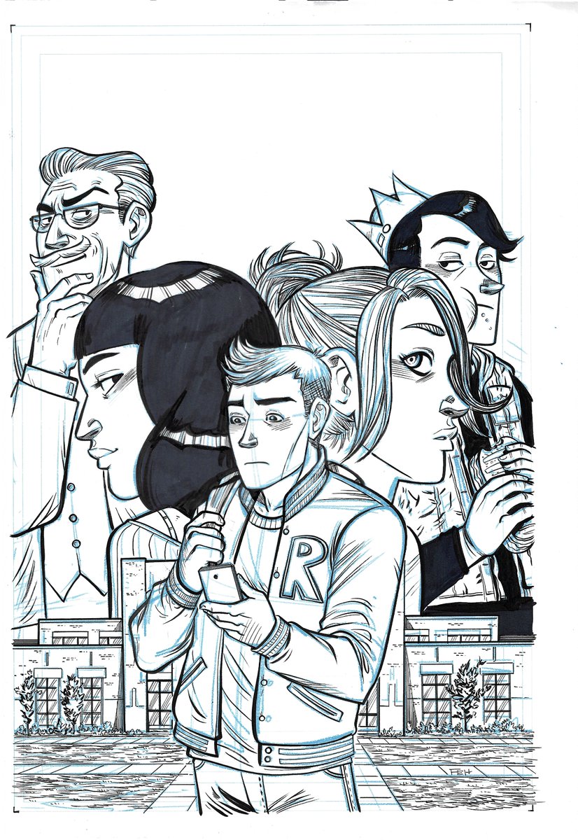 CadenceComicArt's tweet image. NOW AVAILABLE: Brand new @FaithErinHicks original art, including interiors and COVERS!

For details and where to purchase the new art, visit her gallery- here:
cadencecomicart.com/artist.php?art…