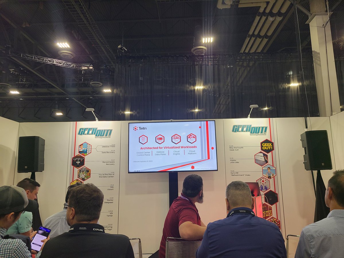 ben_liebowitz's tweet image. Looking forward to learning what&apos;s new with @Tintri at #VMwareExplore! #GeekOut