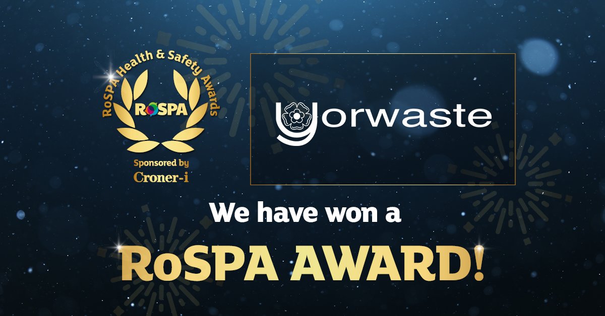 Can you believe it? We have achieved the RoSPA Gold Award for Health and Safety for the fourth consecutive year! 🎖️

This award recognises the ongoing dedication and commitment of all our staff to keeping everyone safe. 🎉

#awardwinning #goldaward #safety