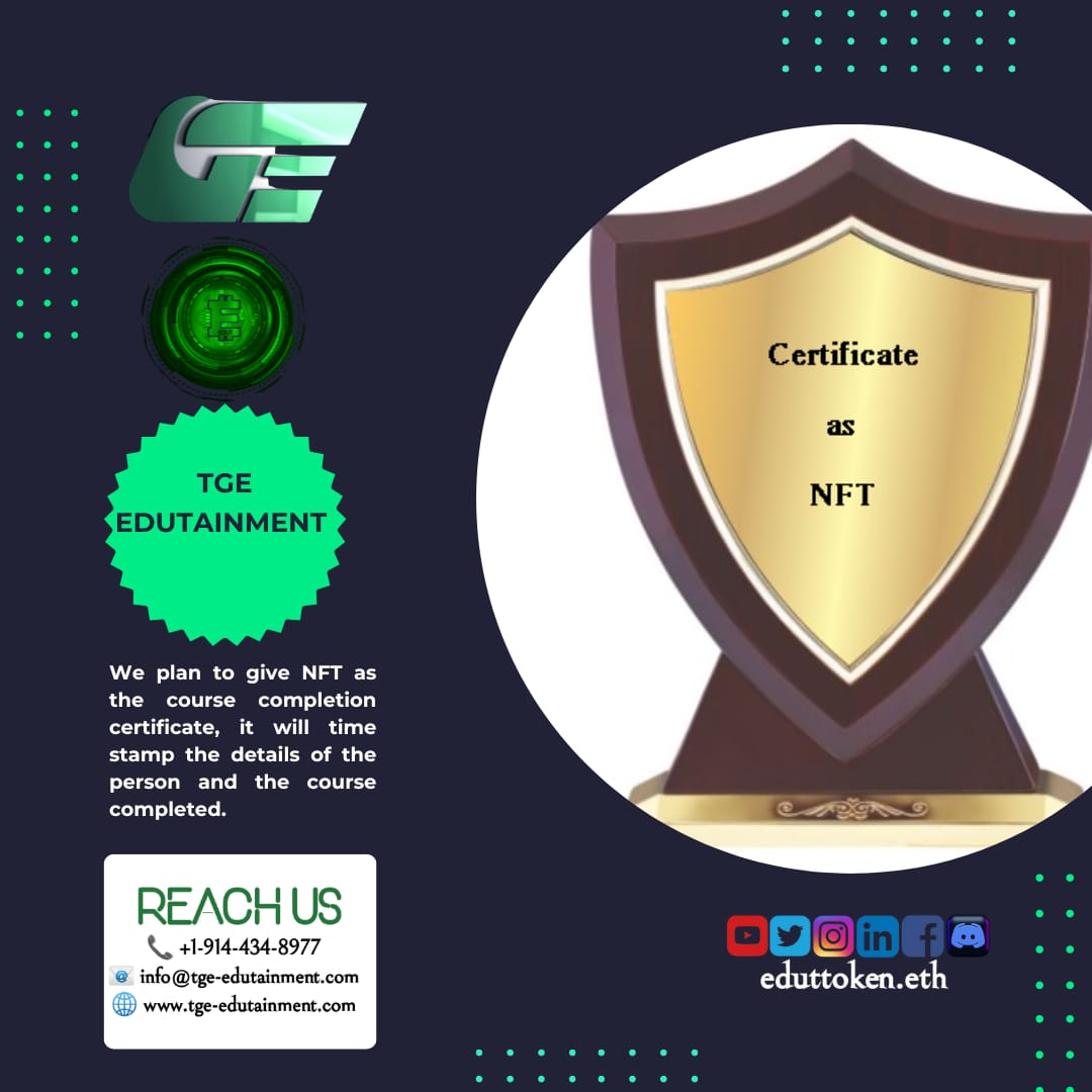 eduttoken's tweet photo. #tech #technology #technical #institution #nft #nftcertificate #student #students #education #éducation #pdfdocuments  #educational #informationtechnology #technologynews
#usa🇺🇸 #usa #usabusiness  #educational #usa🇺🇸 #usa #usabusiness #america
#usamarket #nftcertification https://t.co/LZc2X62gmr