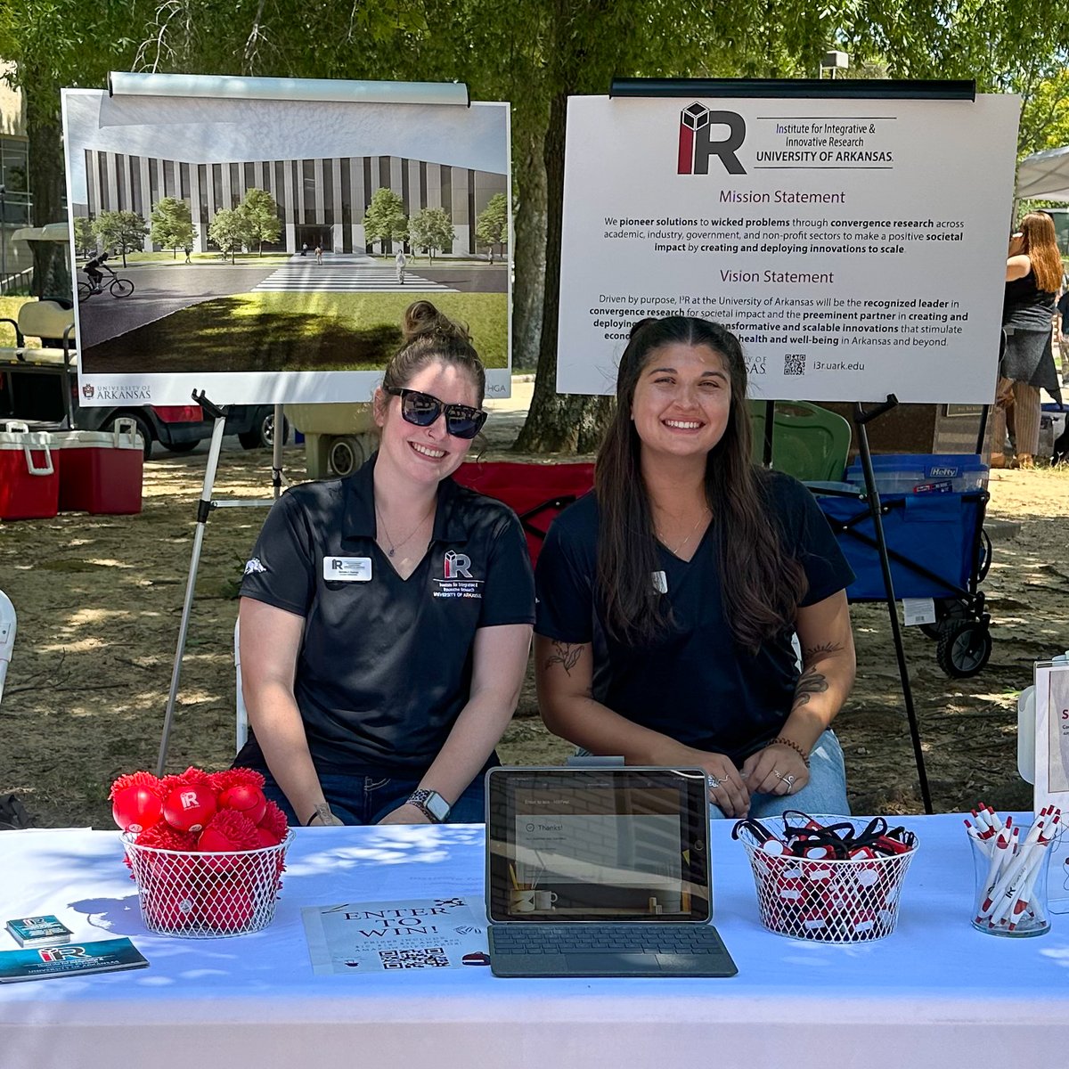 ICubedR's tweet photo. The new school year is here!
Want to get involved with a world-changing, impactful organization at @UArkansas? Head to the link in our bio or https://t.co/9NUKGcfAgI for more information!
#uark #innovation #research #hillfest2023 #nwarkansas #solvingwickedproblems https://t.co/soCAGfXzve