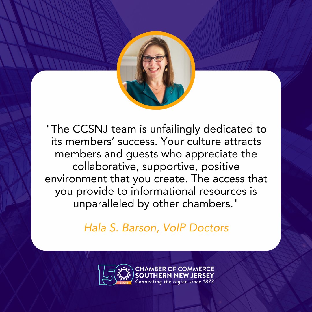CCSNJ's tweet photo. We are deeply touched by @voipdoctors positive testimonial about our Chamber. Your endorsement inspires us to work even harder to serve our members better. Thank you!

#ccsnj #MemberAppreciation #BusinessGrowth https://t.co/P0zeN4px1n