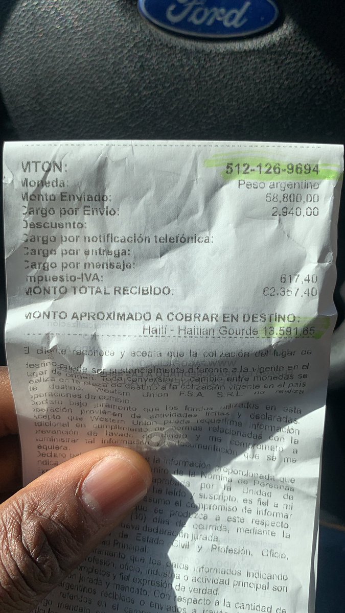 bedjicool's tweet photo. En 2010 llegue en argentina el peso estaba mas que 3 que mi moneda, hoy los argentinos ven que los otros pais pobres sin ver como esta su economía. Para tener 13mil gourdes en haiti necesito 62 mil pesos argentinos. Y 13 mil gourdes no es tanto en haiti como son los 62 mil aca . https://t.co/GkXREEEyRq