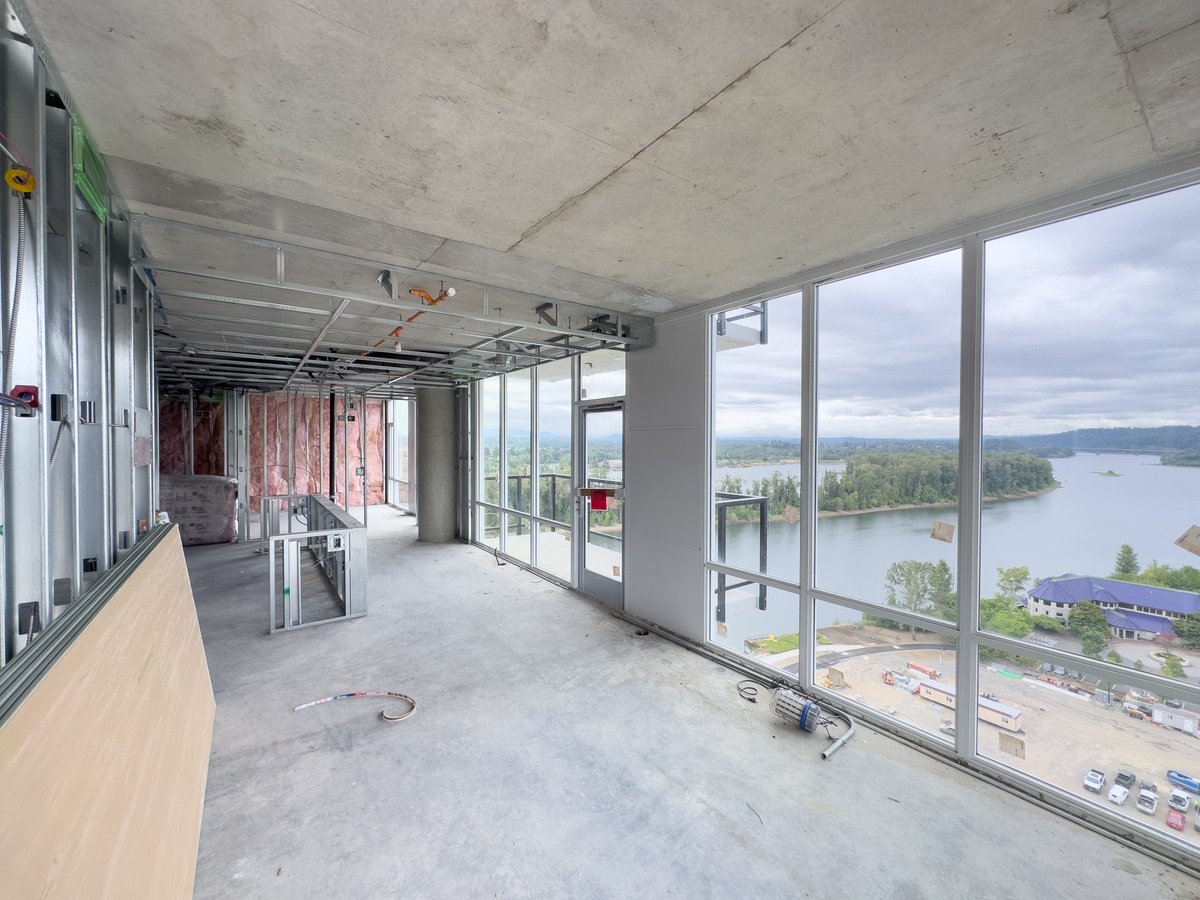 WPIBuilds's tweet photo. Block 41 is a 24-story mixed-use tower on the westside waterfront just south of downtown Portland. Our scopes include framing, insulation, firestopping, weather barrier, drywall, paint, stucco, and claddings.
#TogetherWeBuild #Block41 https://t.co/eo80mXHQYg
