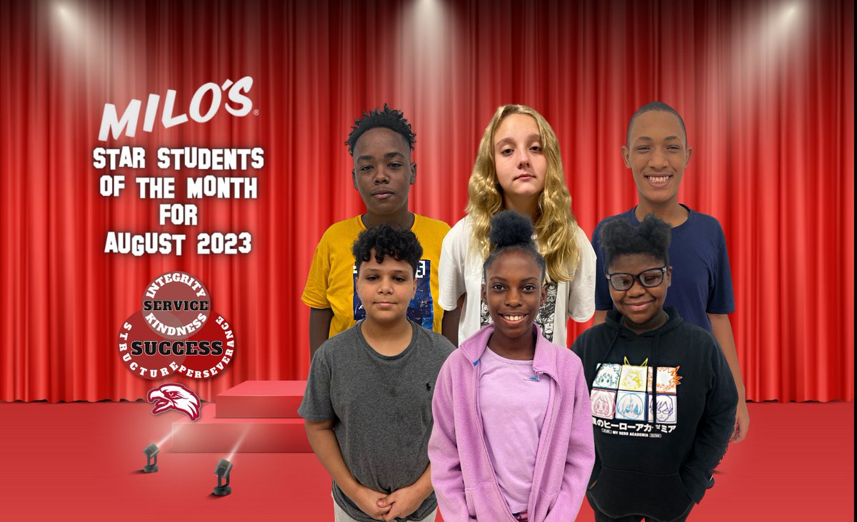 WestlawnTCS's tweet photo. Congratulations to the students that were selected as our August โ๏ธStudents of the Monthโผ๏ธ ๐๐๐
Sponsored by: @milosburgershop ๐
#WeAreWestlawn #ChancesMakeChampions #FalconStars #WestlawnTCS #TCSLearns #StudentoftheMonth #FalconPride #AmazingtotheCore
@tcsboardofed https://t.co/0gxMB8DwXa