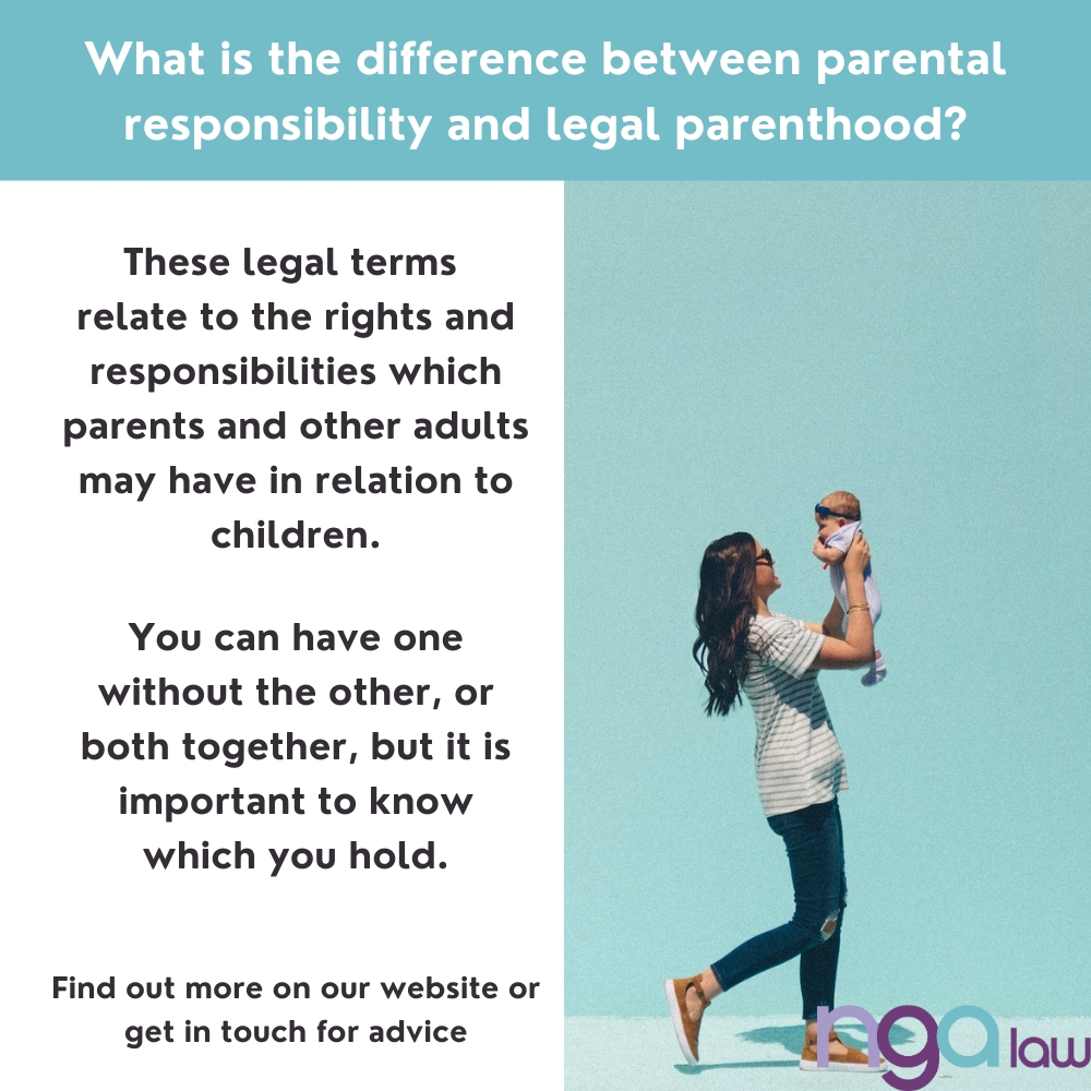 We can help you to understand the significance of holding legal parenthood and parental responsibility and the differences this will make for you and your family.

Find out more: ngalaw.co.uk/what-is-the-di…

#parentalresponsibility #legalparenthood #assistedreproduction