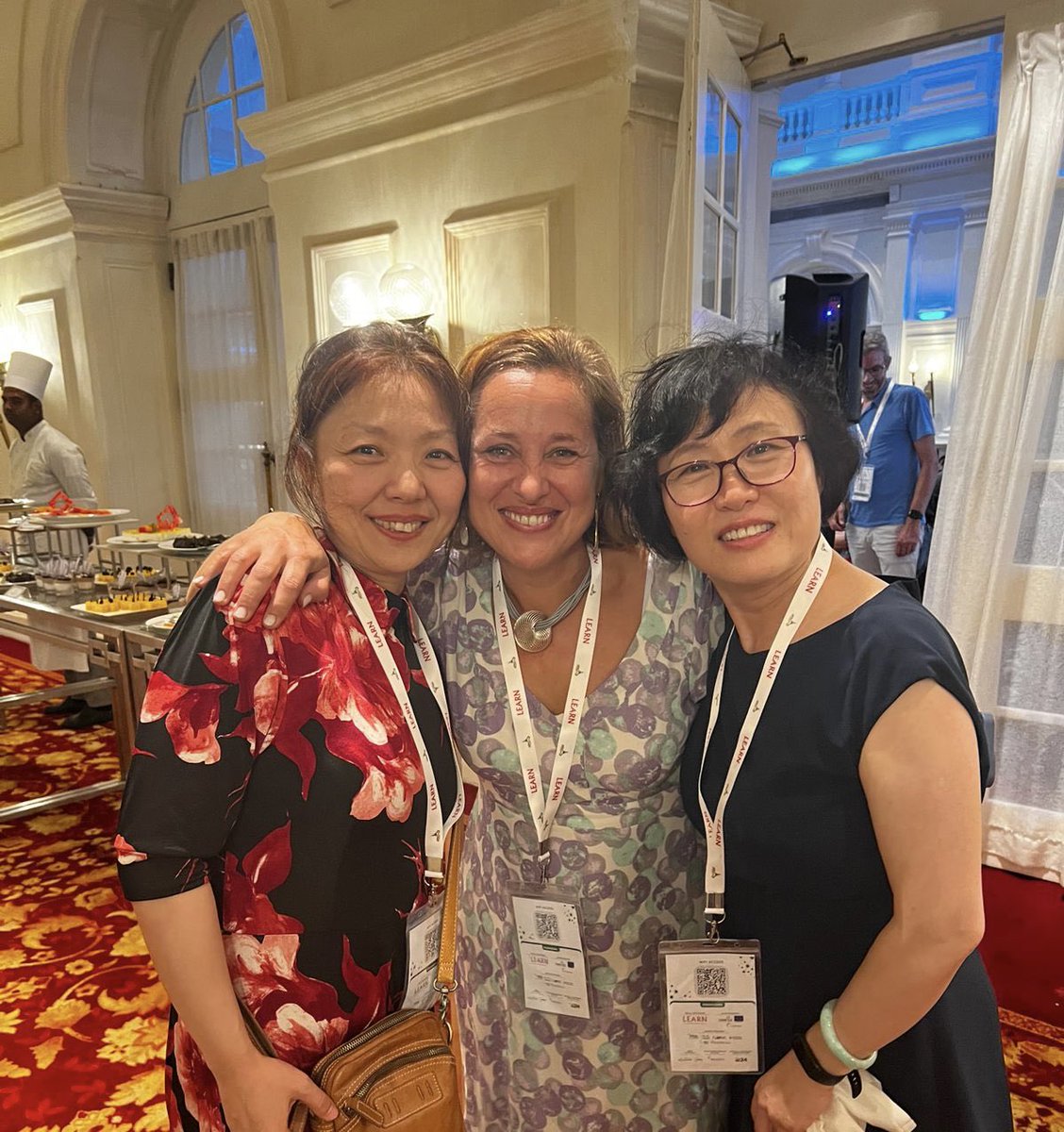 helga_spitaler's tweet photo. Always good to catch up with these two ladies. Thanks ⁦@APAN_net⁩ for bringing us together at #APAN56 #colombo https://t.co/o5GJjHNUM7
