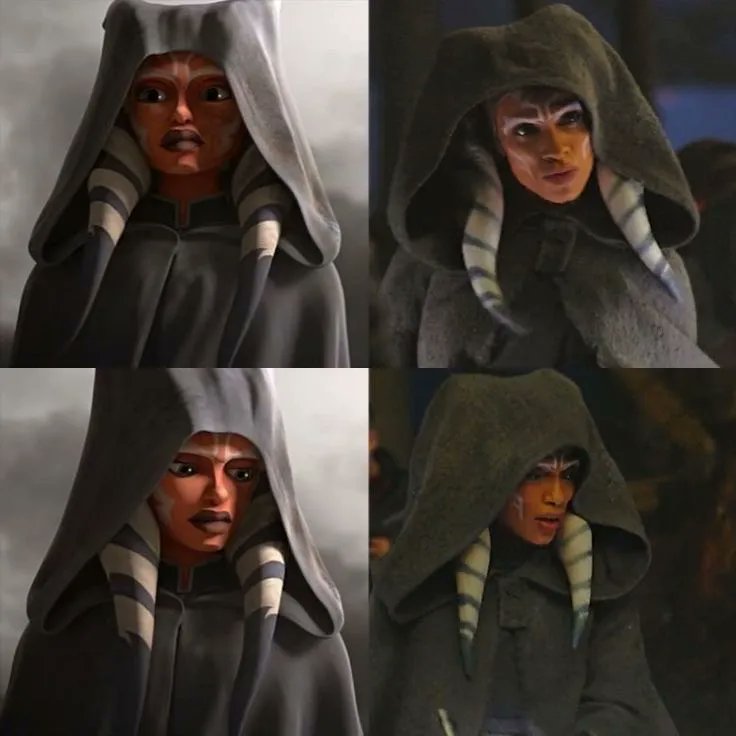 “It’s the same picture.” 👀 #StarWars #Ahsoka